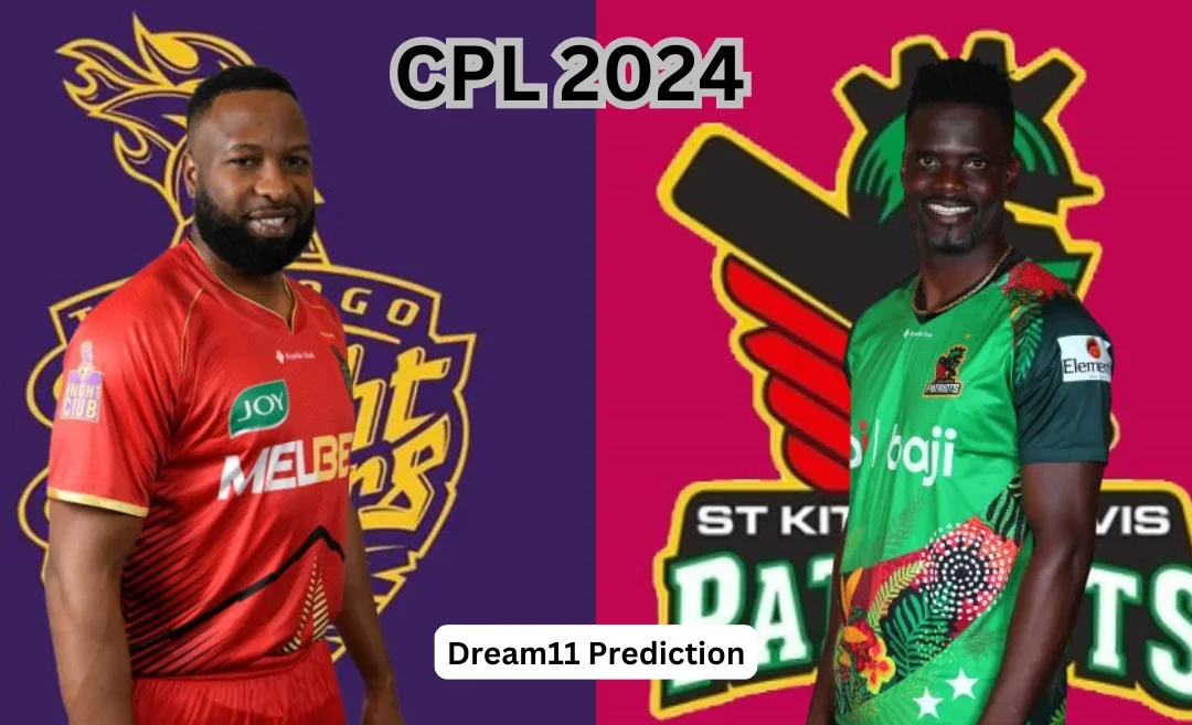 TKR vs SKN, CPL 2024: Match Prediction, Dream11 Team, Fantasy Tips & Pitch Report | Trinbago Knight Riders vs St Kitts and Nevis Patriots