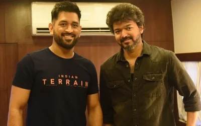 MS Dhoni to team up with Thalapathy Vijay in ‘GOAT’ movie? Director drops a big hint