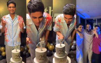 Shubman Gill ने जन्मदिन के मौके पर दोस्तों के साथ की पार्टी, स्पेशल केक देख खुश हुआ बल्लेबाज