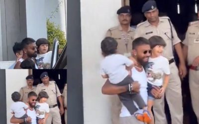 बेटे को गोद में उठाकर खुशी से झूम उठे Hardik Pandya, ये पल हमेशा याद रहेगा ऑलराउंडर को