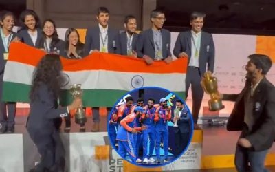 VIDEO: Indian chess team ने ओलंपियाड जीतने के बाद रोहित शर्मा के फेमस ‘Celebration Walk’ को किया रिक्रिएट