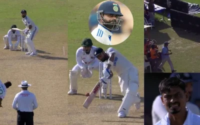 IND vs BAN 2024 [WATCH]: Virat Kohli smashes Taijul Islam for a beautiful six over long off on Day 4 of the second Test