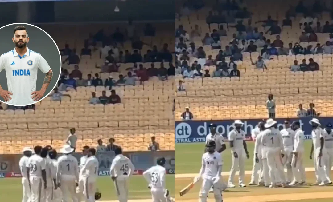 IND vs BAN [WATCH]: Virat Kohli’s playful dance lights up the field on Day 2 of first Test