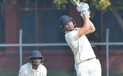 Abdul Samad scripts history for Jammu and Kashmir in the Ranji Trophy