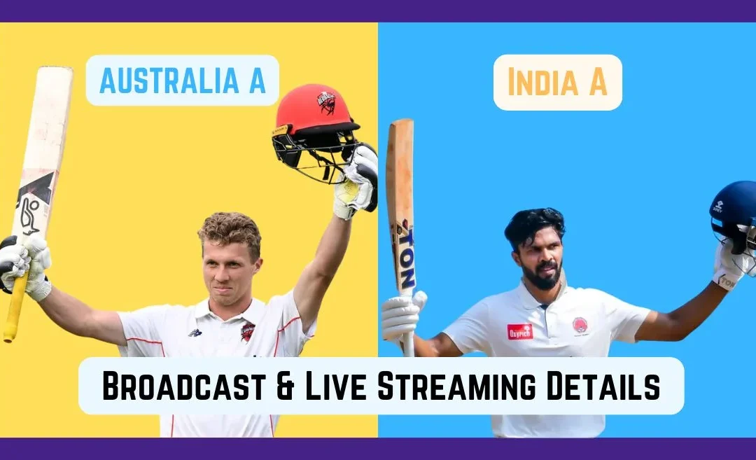 AU-A vs IND-A, Unofficial Tests Schedule: Date, Match Time, Broadcast & Live Streaming Details | India A’s tour of Australia 2024