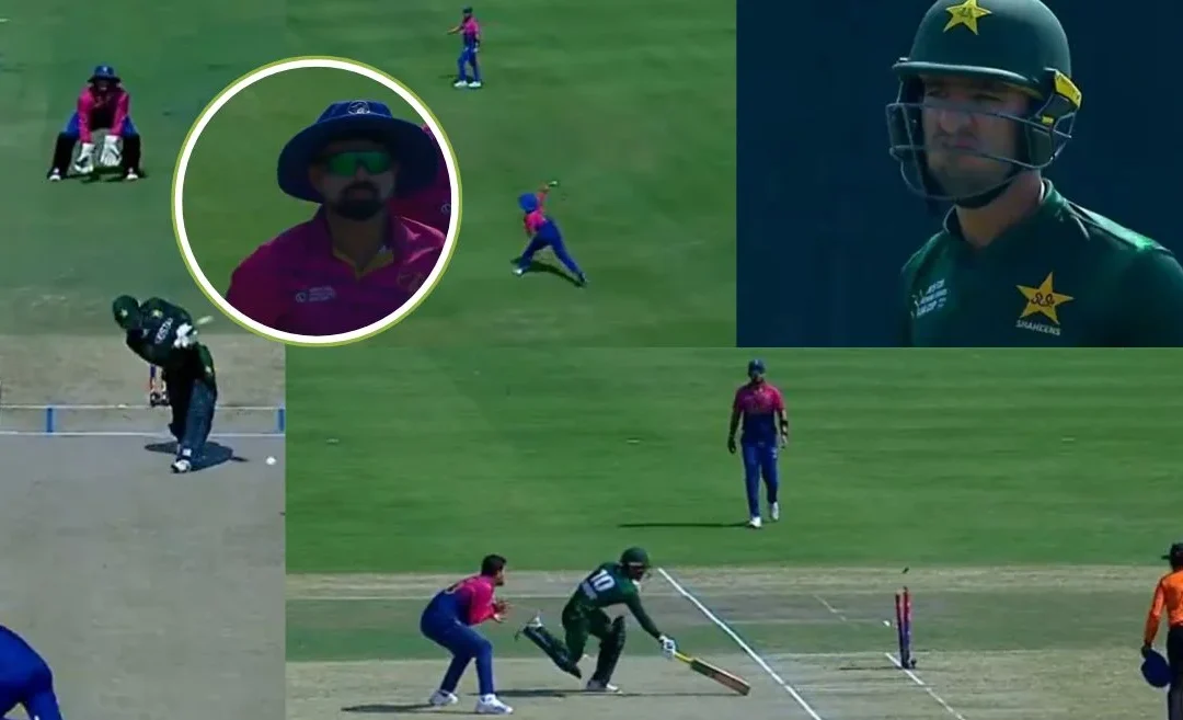 PAK-A vs UAE [WATCH]: Basil Hameed produces a stunning run out in the Emerging Teams Asia Cup 2024