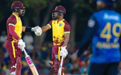 Brandon King, Evin Lewis steer West Indies to a resounding win over Sri Lanka in 1st T20I