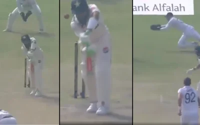 PAK vs ENG [WATCH]: Jamie Smith takes a sharp catch as Brydon Carse removes Mohammad Rizwan