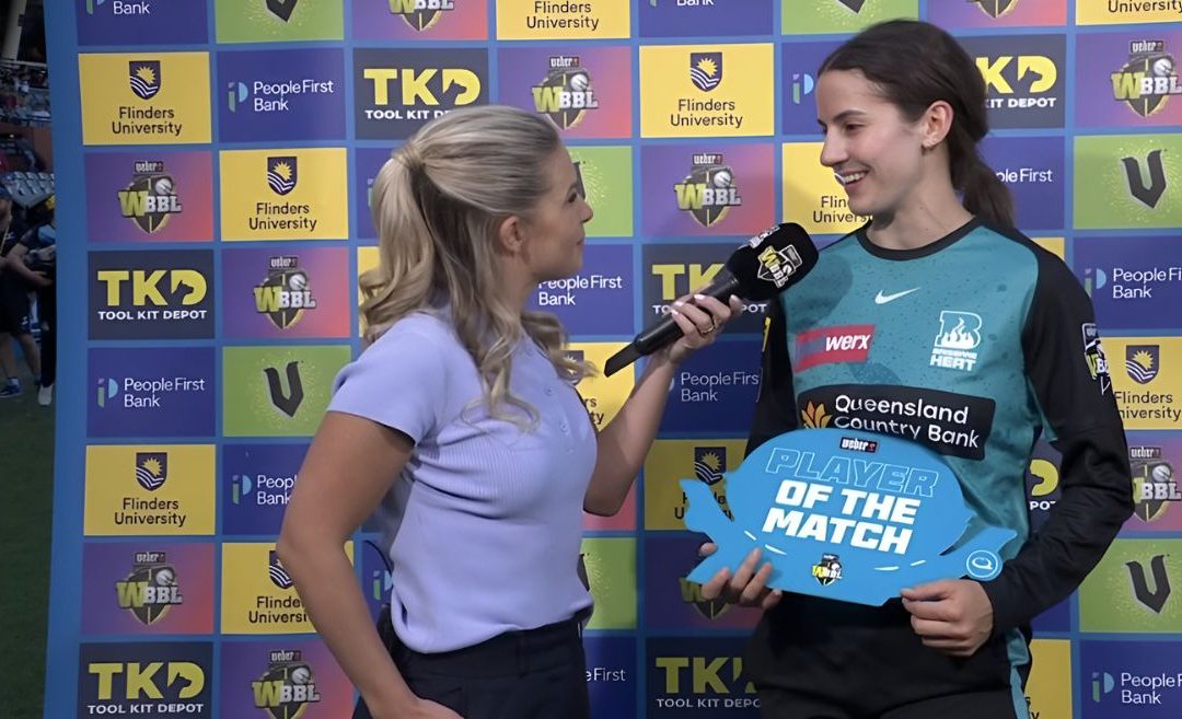 Charli Knott leads Brisbane Heat to victory over Adelaide Strikers in the WBBL 2024 opener