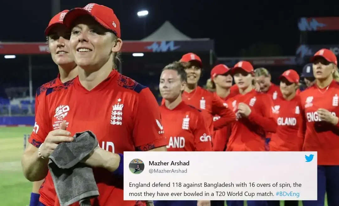 Fans erupt as England clinch crucial win in a low-scoring thriller against Bangladesh at Women’s T20 World Cup 2024