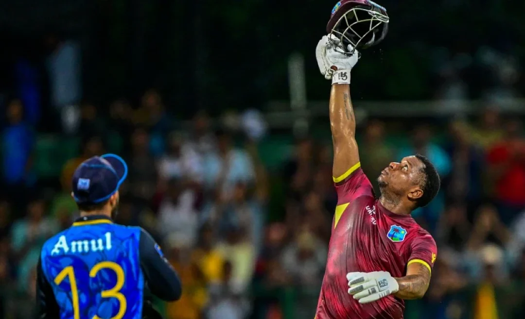 Evin Lewis smashes quickfire ton on ODI comeback, guides West Indies to victory against Sri Lanka