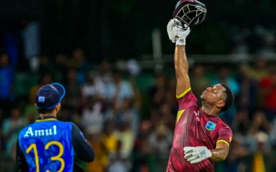 Evin Lewis smashes quickfire ton on ODI comeback, guides West Indies to victory against Sri Lanka