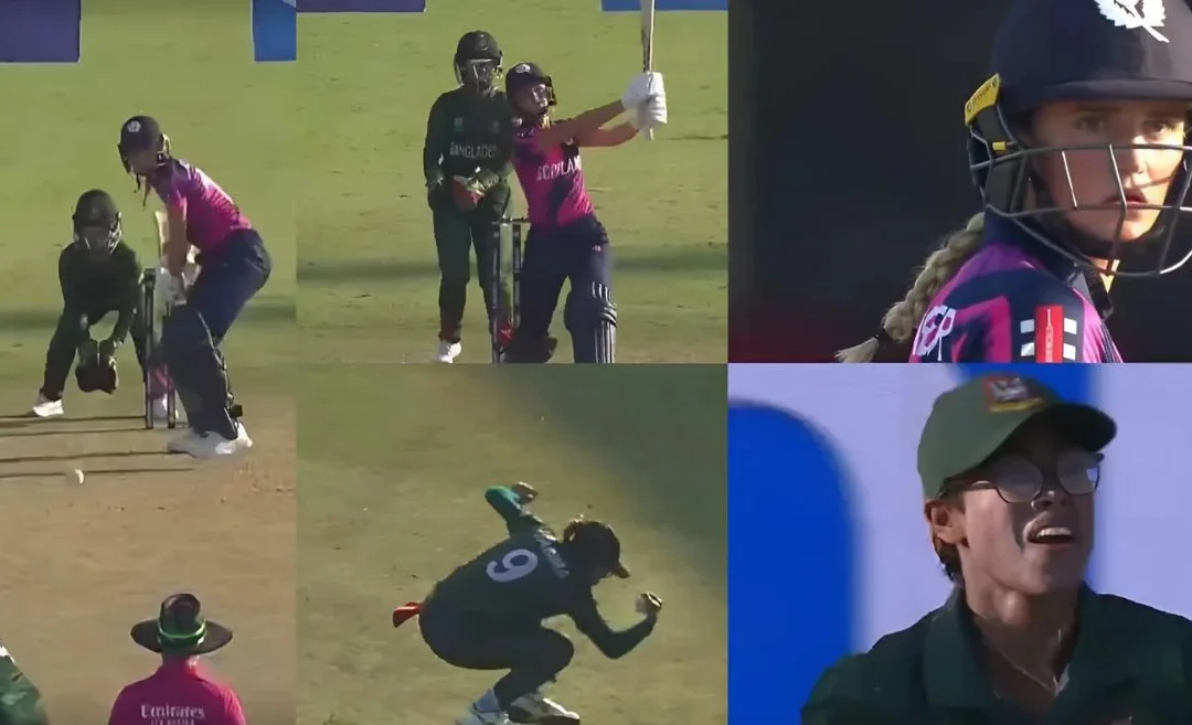 WATCH: Fahima Khatun leaves Darcey Carter speechless with a jaw-dropping catch in the Women’s T20 World Cup 2024