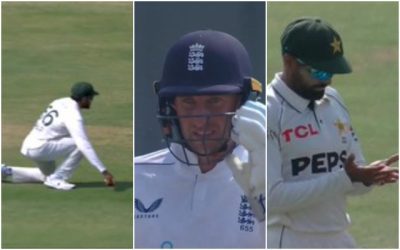 PAK vs ENG, 1st Test: जो रूट के दोहरे शतक से पहले बाबर आजम ने मिड-विकेट पर छोड़ा आसान सा कैच, देखें वीडियो