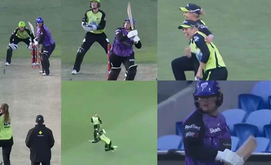 WATCH: Georgia Adams takes a breathtaking catch to dismiss Lizelle Lee in the WBBL 2024