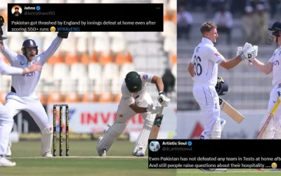 Twitter Reactions: Harry Brook and Joe Root shatter records as England register big win over Pakistan in 1st Test