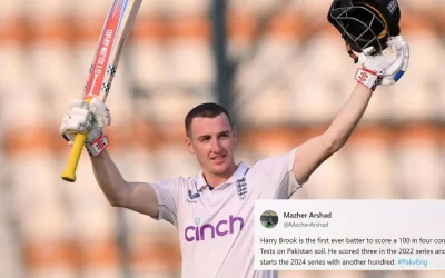 Netizens react as Harry Brook smashes a dazzling ton on Day 3 of the 1st Test in Multan | PAK vs ENG