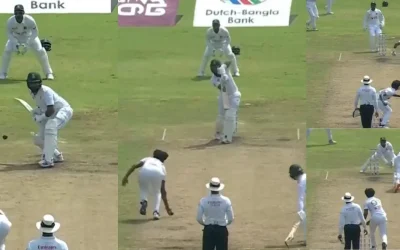 BAN vs SA [WATCH]: Hasan Mahmud’s comedy of errors allows Dane Piedt to escape a run-out on Day 2 of the first Test