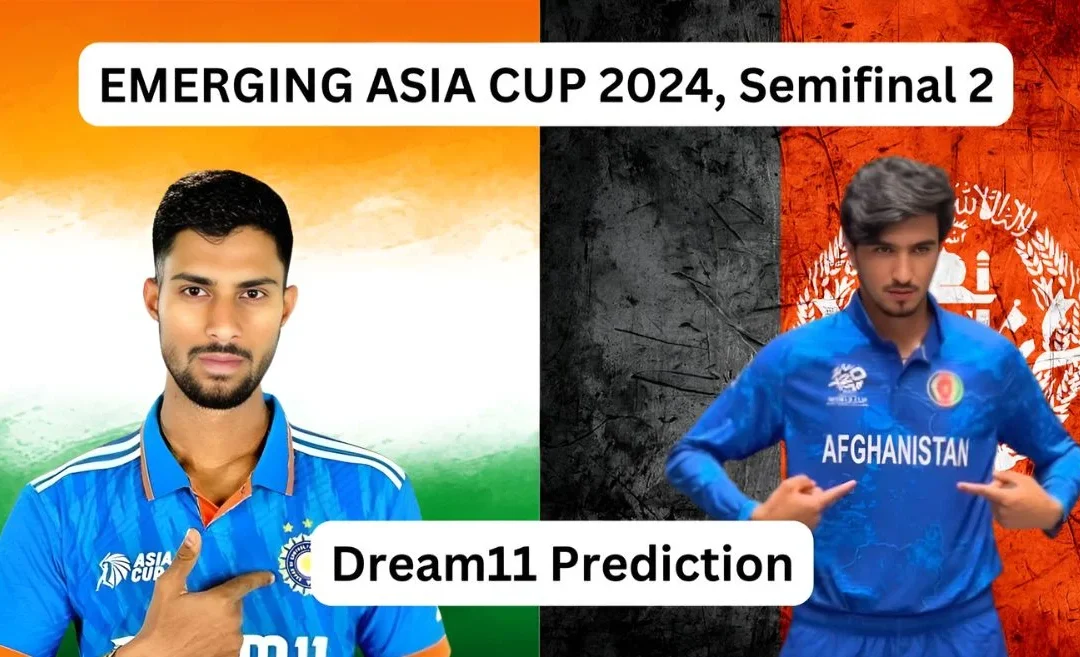 IND-A vs AF-A, Emerging Asia Cup 2024 Semifinal 2: Match Prediction, Dream11 Team, Fantasy Tips & Pitch Report | India A vs Afghanistan A