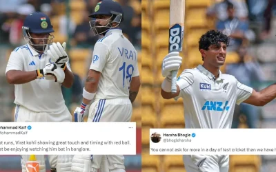 Twitter Reactions: Virat Kohli, Sarfaraz Khan inspire India’s fightback after Rachin Ravindra’s century boost New Zealand in Bengaluru Test