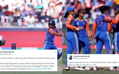 Twitter Reactions: India edge past Pakistan to register first win in Women’s T20 World Cup 2024