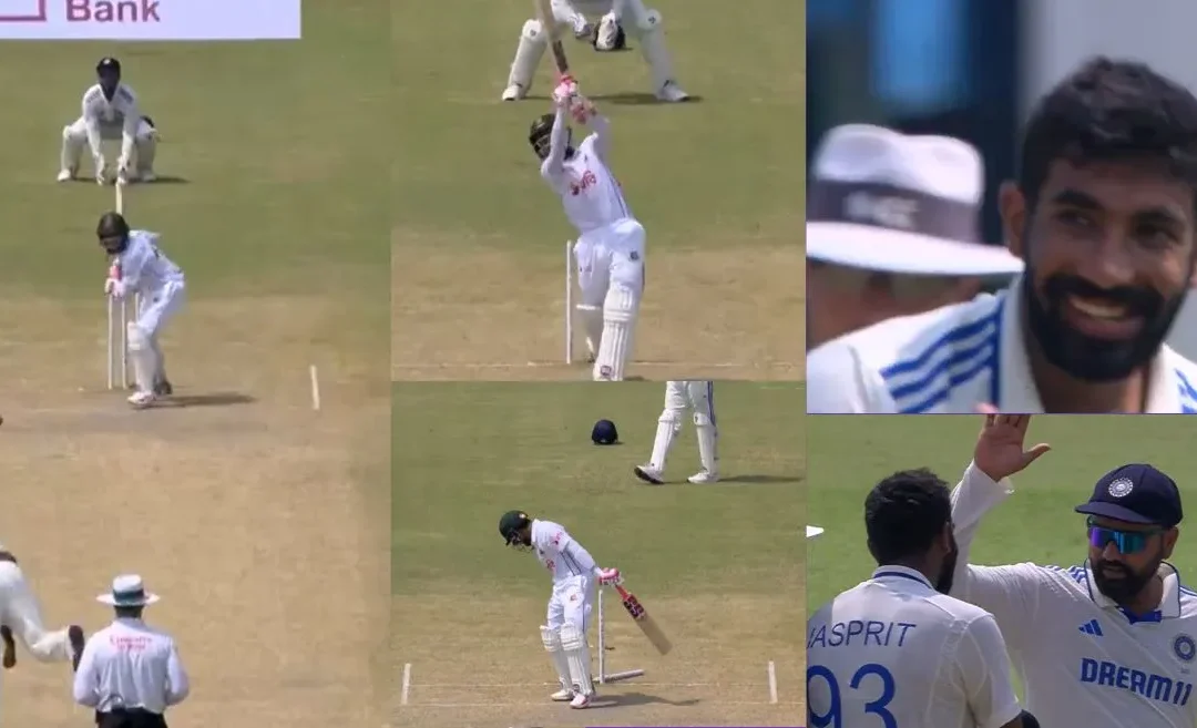 IND vs BAN 2024 [WATCH]: Jasprit Bumrah uproots Mushfiqur Rahim’s stumps with a brilliant slow off-cutter on Day 5 of the second Test