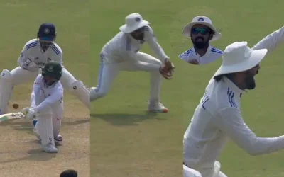 WATCH: KL Rahul takes a sharp catch to dismiss Mominul Haque on Day 5 of Kanpur Test | IND vs BAN