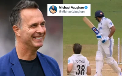 IND vs NZ: Michael Vaughan mocks Indian fans as Rohit Sharma & Co. collapse to their lowest Test total on home soil