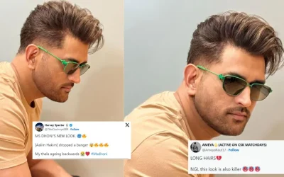 ‘Xtreme Cool’: Netizens go wild after seeing MS Dhoni’s new hairstyle