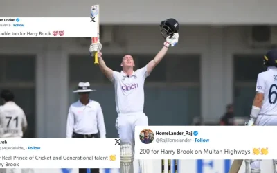 PAK vs ENG: Netizens react to Harry Brook’s maiden double ton in Multan on Day 4 of the first Test