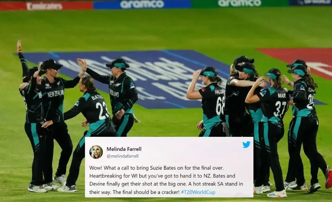 Twitter reactions: New Zealand pip West Indies in low-scoring thriller to set up final clash with South Africa in Women’s T20 World Cup 2024