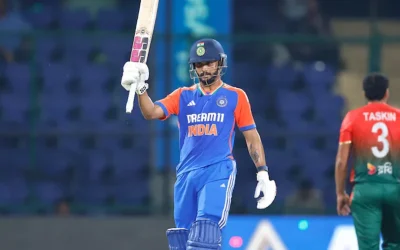 Nitish Kumar Reddy creates a new record for India in the second T20I against Bangladesh