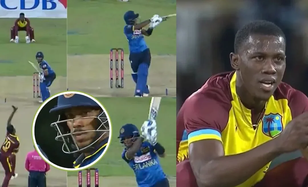 SL vs WI [WATCH]: 4,4,4,4,4 – Pathum Nissanka brutally hammers Shamar Joseph in the 2nd T20I