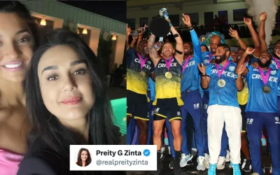 Preity Zinta pens a heartfelt post for Saint Lucia Kings on winning the CPL 2024 title