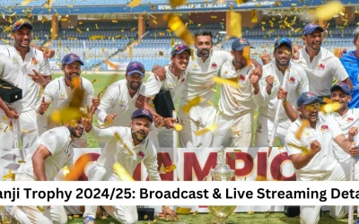 Ranji Trophy 2024/25 Schedule: Date, Match Time, Broadcast & Live Streaming Details