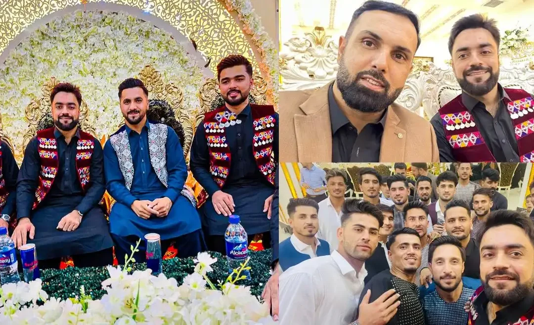 Afghanistan star Rashid Khan begins a new chapter with lavish wedding ceremony in Kabul