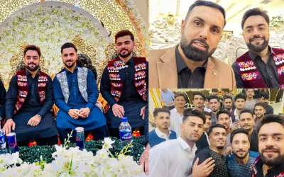 Afghanistan star Rashid Khan begins a new chapter with lavish wedding ceremony in Kabul