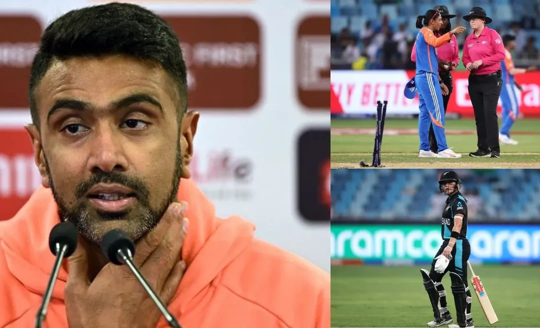 Ravichandran Ashwin reacts to the Amelia Kerr non-run out controversy; deletes the post