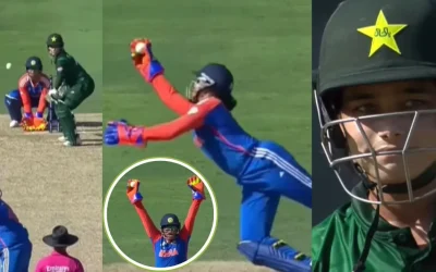 WATCH: Richa Ghosh takes a sublime one-handed catch to dismiss Fatima Sana in Women’s T20 World Cup 2024