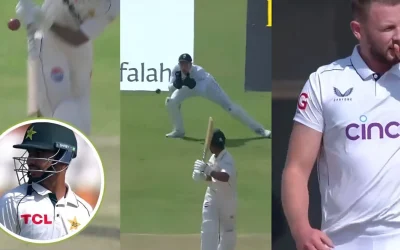 PAK vs ENG [WATCH]: Gus Atkinson strikes early to send Saim Ayub packing on Day 1 of the 1st Test