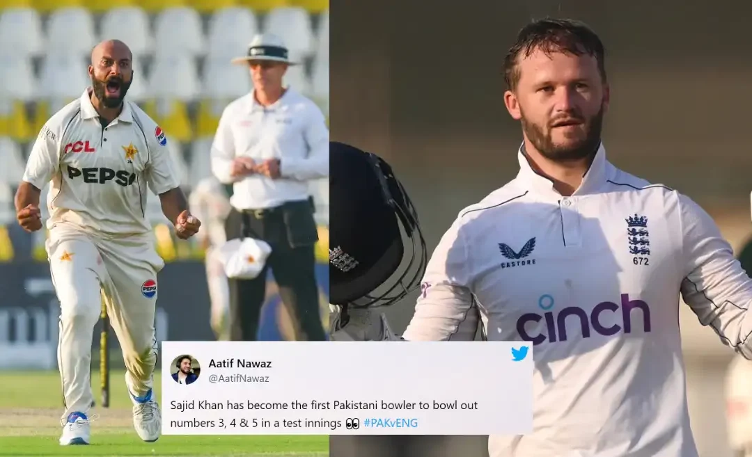 Twitter reactions: Sajid Khan helps Pakistan fightback after Ben Duckett’s century on Day 2 of second Test