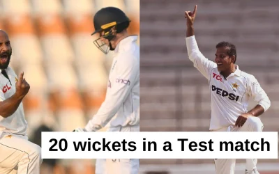 7 instances when two bowlers took all 20 wickets in a Test match feat. Sajid Khan and Noman Ali