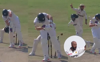 PAK vs ENG [WATCH]: Sajid Khan outfoxes Matthew Potts with a beauty on Day 3 of the second Test