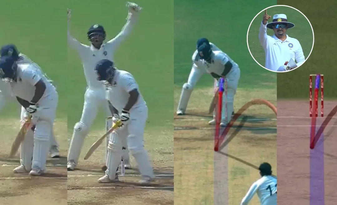 WATCH: Saransh Jain traps Sarfaraz Khan with his spin masterclass in Irani Cup 2024