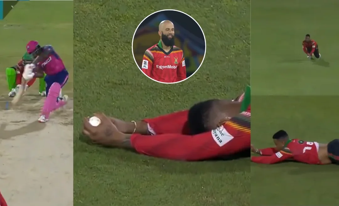 WATCH: Shimron Hetmyer pulls off a blinder to dismiss Kadeem Alleyne in CPL 2024 Qualifier 2