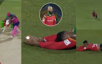 WATCH: Shimron Hetmyer pulls off a blinder to dismiss Kadeem Alleyne in CPL 2024 Qualifier 2