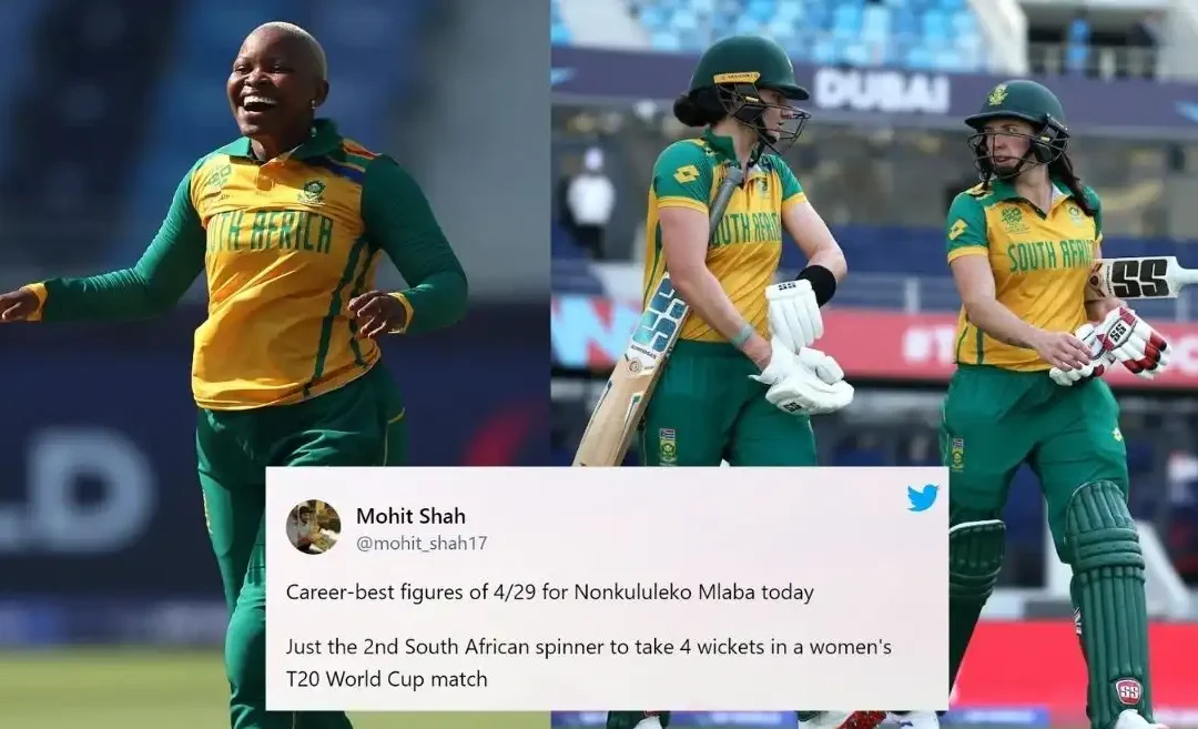 Fans react as Nonkululeko Mlaba, Laura Wolvaardt & Tazmin Brits help South Africa thrash West Indies in Women’s T20 World Cup 2024