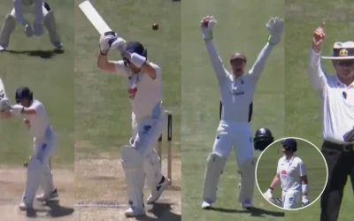 WATCH: Scott Boland sends Steve Smith back for a duck in Sheffield Shield clash between New South Wales and Victoria