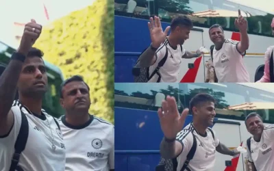 WATCH: Suryakumar Yadav shows his dance moves as Team India arrive in Delhi for the 2nd T20I against Bangladesh