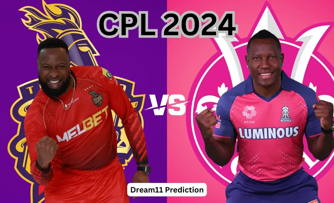 TKR vs BR, CPL 2024, Eliminator 1: Match Prediction, Dream11 Team, Fantasy Tips and Pitch Report | Trinbago Knight Riders vs Barbados Royals